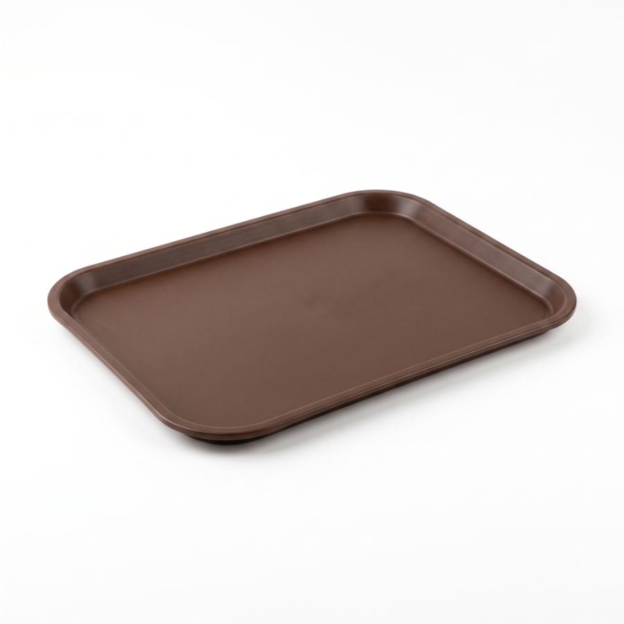 Counter tray, brown