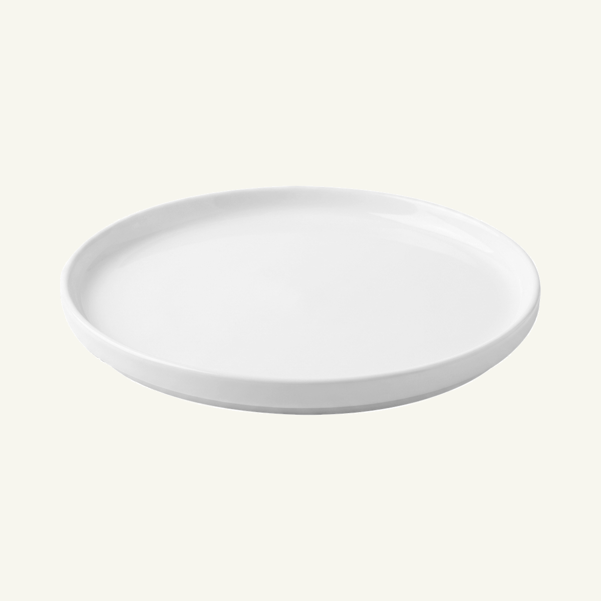 Round walled plate