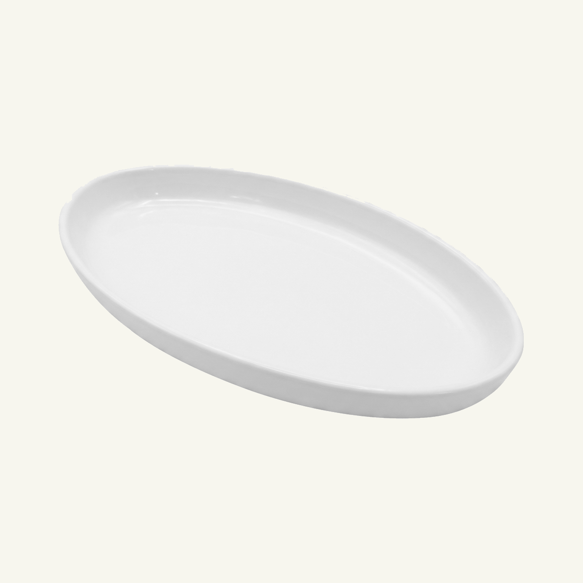 Oval plate