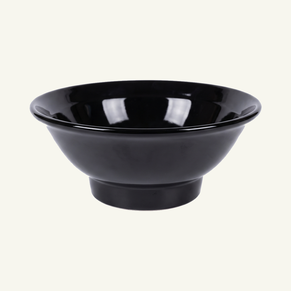 Fourier ramen bowl Ø213 × 82 mm in black, item code F22902